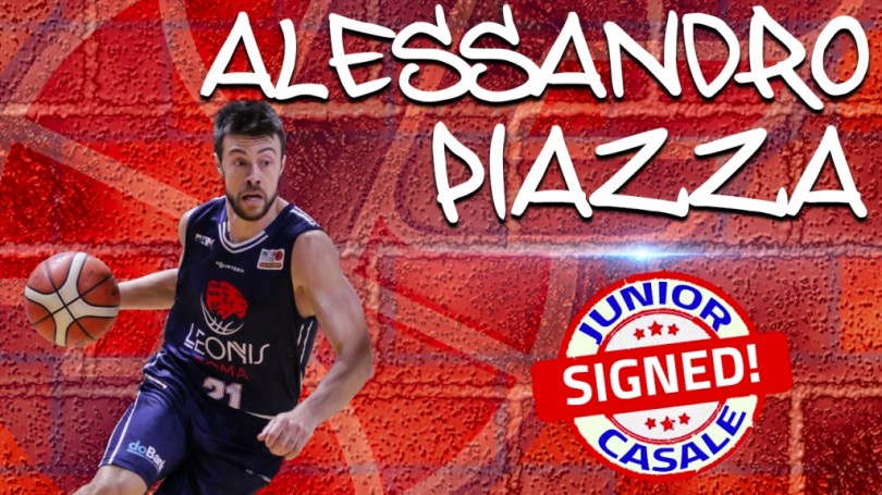 Arriva un nuovo rinforzo per la Novipiù: è Alessandro Piazza